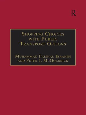 cover image of Shopping Choices with Public Transport Options